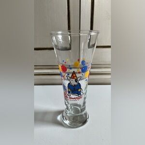 Vintage 1987 Bud Light Spuds MacKenzie The Original Party Animal Pilsner Glass